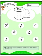 T Sesi Çalışma Sayfaları